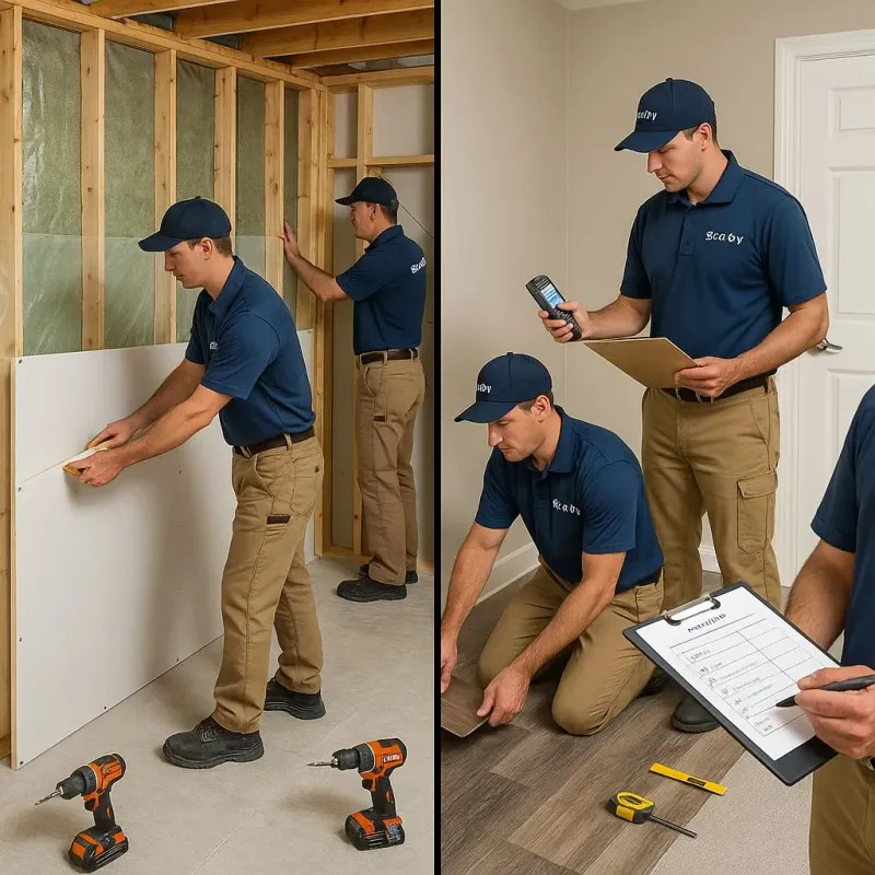 Repairs and Reconstruction process in Pueblo West, CO